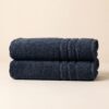 Navy Two Stack 1.1 Benjamin John Royal Bath Towel