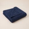 Navy folded 1.1 Benjamin John Royal Bath Towel
