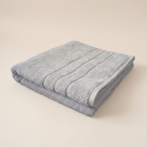 Single Towel Grey 1.1 Benjamin John Nimbus Bath Towel